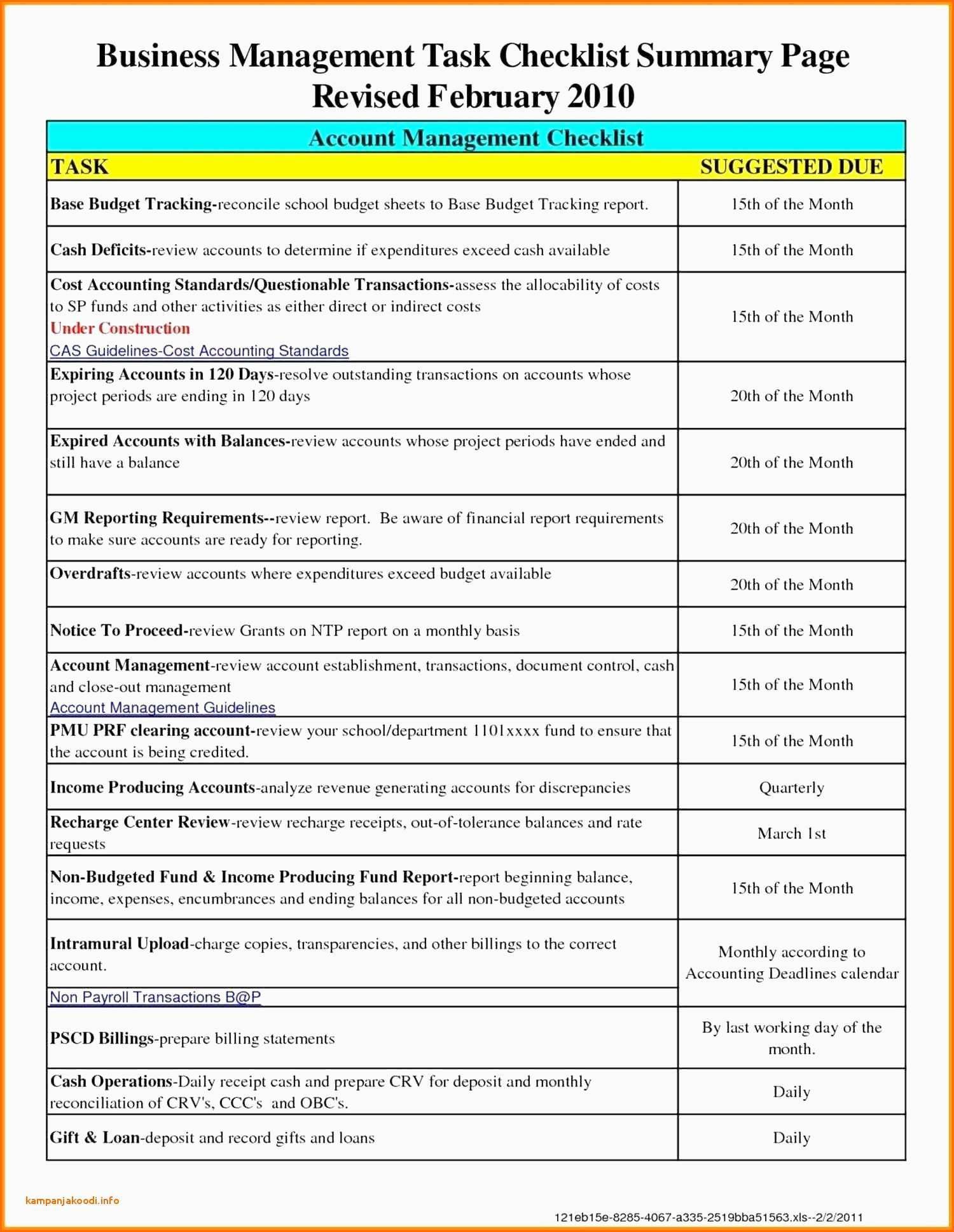 39 Sample Spreadsheet for Small Business