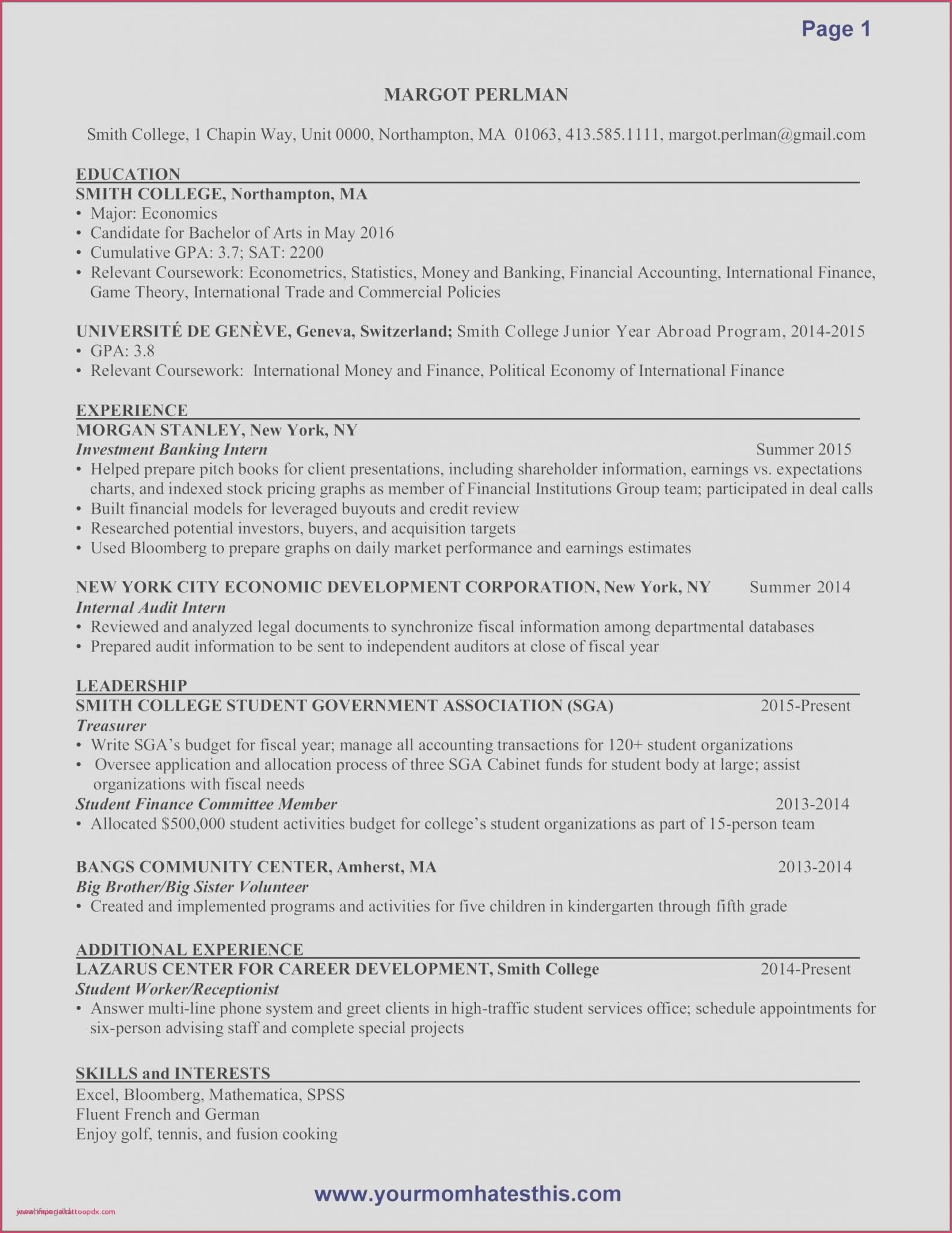 Big W Resume Example Lovely Writing A Great Resume Unique Resume Examples 0d Good Looking