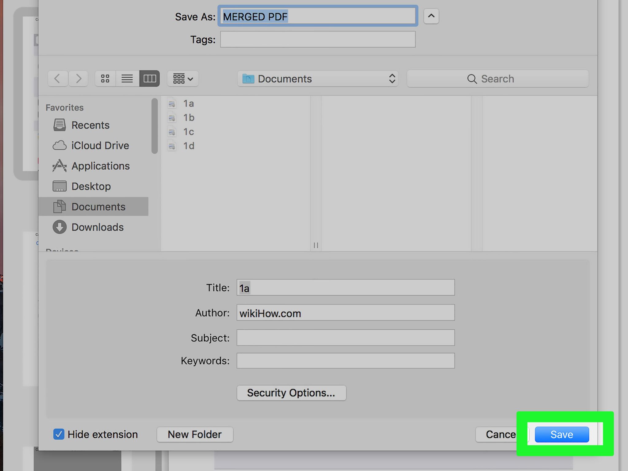 Merge PDF Files Step 32 Version 4