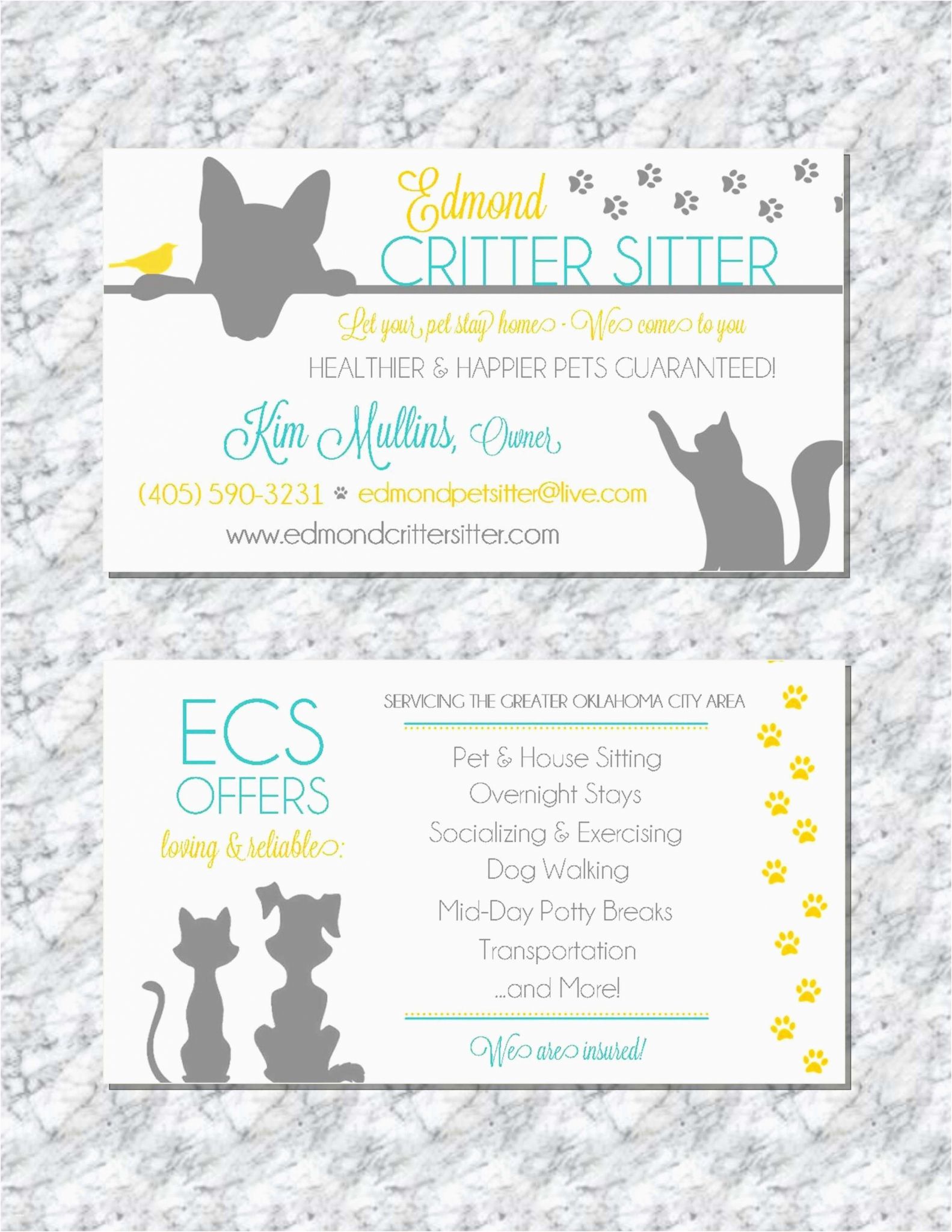 Business Cards Elegant Pet Sitting Business Card Animal Pet Sitting Business Card Templates
