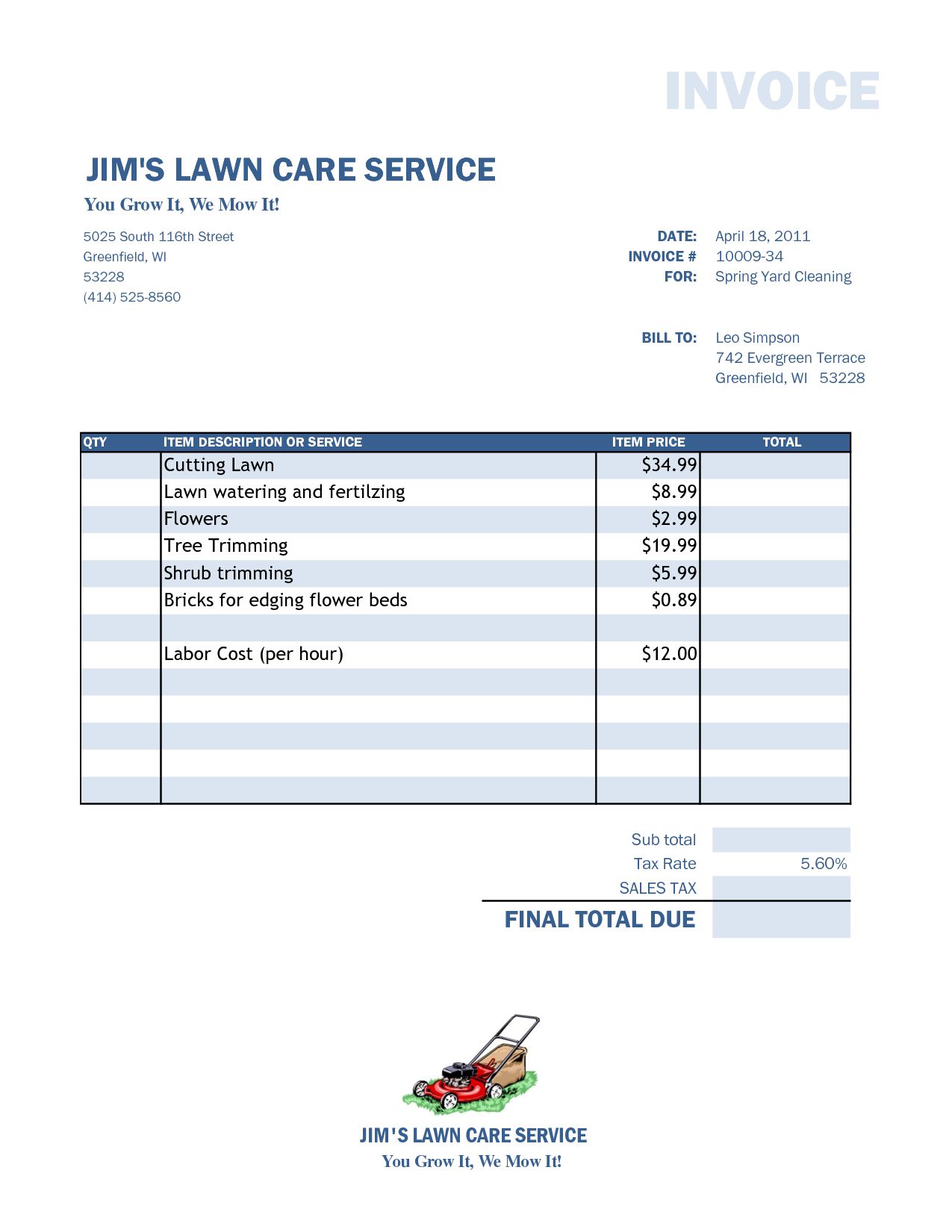 lawn-care-invoice-examples