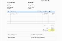 Photography Invoice Example or Invoice format Template Fresh Invoice Template Inspirational