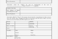 Sample Equine Bill Of Sale with Bill Sale Receipt Samples